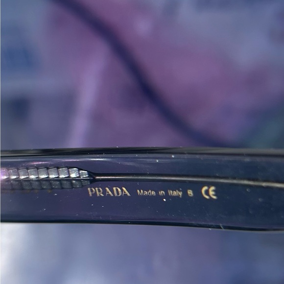 Prada Women's Glasses in Translucent Gray - Picture 5 of 8